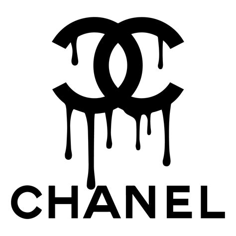 dripping Chanel symbol